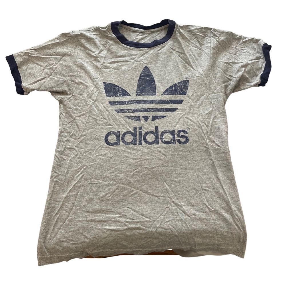 Vintage Adidas ringer tshirt size medium